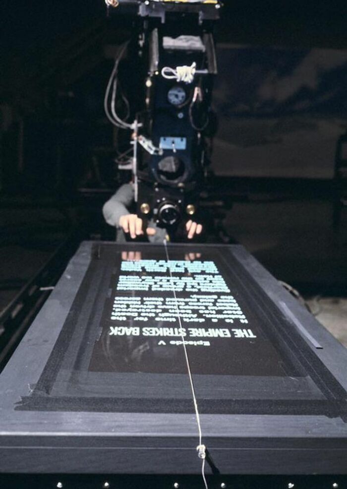 Filming 'The Empire Strikes Back' Credit Roll (1980)